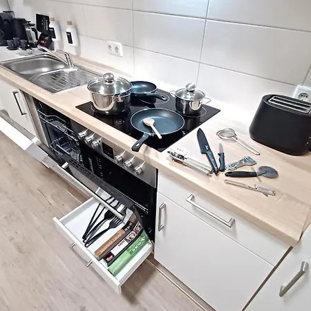 Apartment Superior Zentrum Historische Altstadt 2 Schlafzimmer 2 Badezimmer Kingsize-betten, Fuer Bis Zu 8 Personen Wißmar